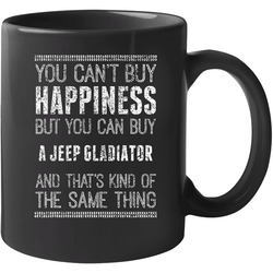You Can't Buy Happiness Jeep Gladiator Car Lover Worn Look 11 oz Mug