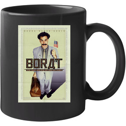 Borat Cool 21st Century Comedy Classic Movie Fan 11 oz Mug Borat Cool 21st Century Comedy Classic Movie Fan 11 oz Mug