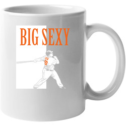 Bartolo Colon Big Sexy First Home Run Ny New York Baseball Fan 11 oz Mug Bartolo Colon Big Sexy First Home Run Ny New York Baseball Fan 11 oz Mug