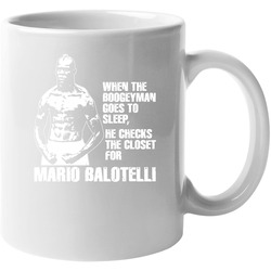 Mario Balotelli Boogeyman Italy Soccer 11 oz Mug Mario Balotelli Boogeyman Italy Soccer 11 oz Mug