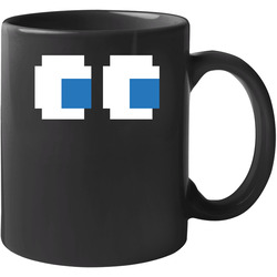 Pac Man Ghost Eyes 11 oz Mug Pac Man Ghost Eyes 11 oz Mug