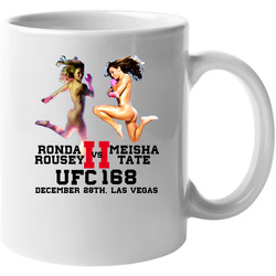 Ronda Rousey Vs Meisha Tate 2 Mma Sports 11 oz Mug Ronda Rousey Vs Meisha Tate 2 Mma Sports 11 oz Mug