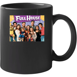 Full House Classic Sitcom Cast 11 oz Mug Full House Classic Sitcom Cast 11 oz Mug
