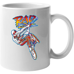 Rad, T-Shirt, BMX, Movie, Retro, 80's, 1980's, Freestyle, Hutch, GT, Haro 11 oz Mug Rad, T-Shirt, BMX, Movie, Retro, 80's, 1980's, Freestyle, Hutch, GT, Haro 11 oz Mug