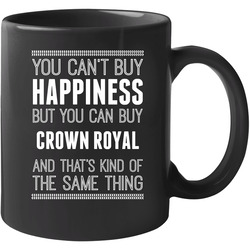 Crown Royal Buy Happiness Drinking Cool Party 11 oz Mug Crown Royal Buy Happiness Drinking Cool Party 11 oz Mug