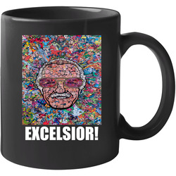 Stan Lee Excelsior! Rest In Peace Comic Book Legend 11 oz Mug Stan Lee Excelsior! Rest In Peace Comic Book Legend 11 oz Mug
