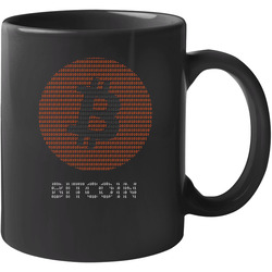 Bitcoin Crypto Code Black 11 oz Mug Bitcoin Crypto Code Black 11 oz Mug