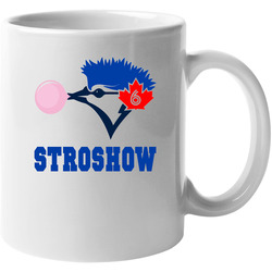 The Stroshow Blue Jays Marcus Stroman Pitcher 11 oz Mug The Stroshow Blue Jays Marcus Stroman Pitcher 11 oz Mug