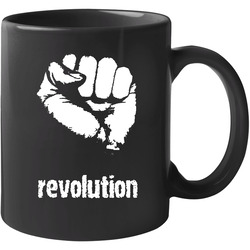 Power To The People Fist Revolution Black History 11 oz Mug Power To The People Fist Revolution Black History 11 oz Mug
