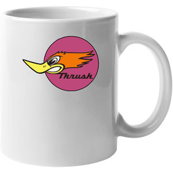 Thrush Mufflers T-Shirt retro racing NASCAR INDY F1 11 oz Mug Thrush Mufflers T-Shirt retro racing NASCAR INDY F1 11 oz Mug