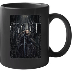 Game Of Thrones Season 8 Jon Snow Iron Throne Distressed T 11 oz Mug