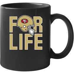 49ers For Life Football 11 oz Mug 49ers For Life Football 11 oz Mug