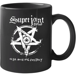 Superjoint Ritual Rock Band Use Once And Destroy Standard Black S - 5xl 11 oz Mug Superjoint Ritual Rock Band Use Once And Destroy Standard Black S - 5xl 11 oz Mug