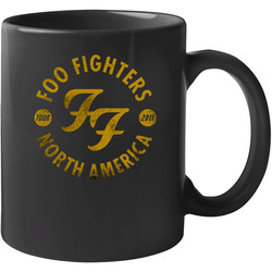 Foo Fighters North America Concert 11 oz Mug Foo Fighters North America Concert 11 oz Mug