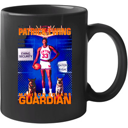 Retro 1980s Patrick Ewing Madison Square Guardian 11 oz Mug Retro 1980s Patrick Ewing Madison Square Guardian 11 oz Mug