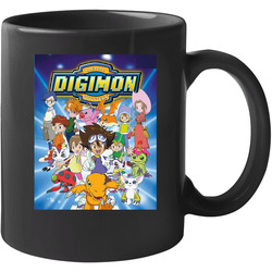 Digimon Digital Monsters Anime Tv Show  Cool Fan 11 oz Mug