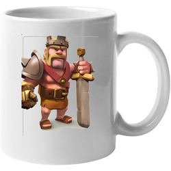 Barbarian King Clash If Clans  New 11 oz Mug