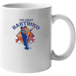 The Great Bartbino Bartolo Baseball Legend 11 oz Mug The Great Bartbino Bartolo Baseball Legend 11 oz Mug