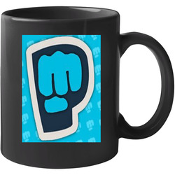 Youtuber Pewdiepie Bro Fist 11 oz Mug Youtuber Pewdiepie Bro Fist 11 oz Mug