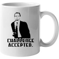 Barney Stinson How I Met Your Mother Challenge Accepted 11 oz Mug Barney Stinson How I Met Your Mother Challenge Accepted 11 oz Mug