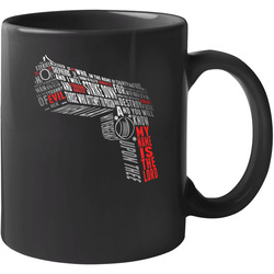 Pulp Fiction Gun Quote Samuel L Jackson 11 oz Mug