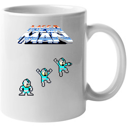Mega Man Classic Nes Video Game 11 oz Mug
