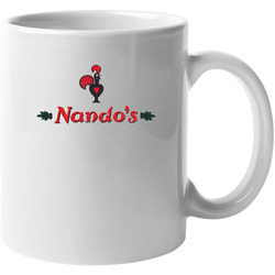 Nandos Fast Food Restaurant Distressed Look 11 oz Mug Nandos Fast Food Restaurant Distressed Look 11 oz Mug