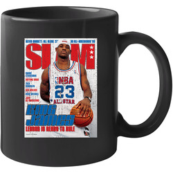 Slam Magazine Issue 71 Lebron James Popular Basketball Magazine Grunge Look 11 oz Mug Slam Magazine Issue 71 Lebron James Popular Basketball Magazine Grunge Look 11 oz Mug