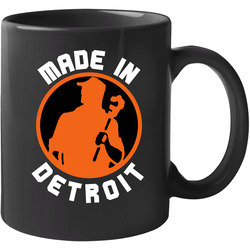Made In Detroit Muscle Car Vintage 11 oz Mug Made In Detroit Muscle Car Vintage 11 oz Mug