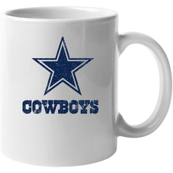 Dallas Cowboys Distressed 11 oz Mug Dallas Cowboys Distressed 11 oz Mug