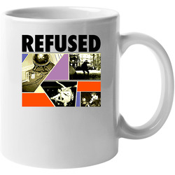 Refused Punk Rock Retro 11 oz Mug Refused Punk Rock Retro 11 oz Mug