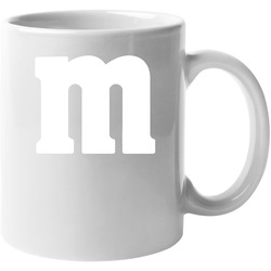 M&m Chocolate Logo Yellow Halloween Costume 11 oz Mug M&m Chocolate Logo Yellow Halloween Costume 11 oz Mug