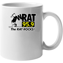 Radio Channel Rat 95.9 The Rat Rock 11 oz Mug Radio Channel Rat 95.9 The Rat Rock 11 oz Mug