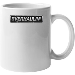Overhaulin Automobile Car Truck Motorcycle Cool Distressed Style Brand Logo Emblem 11 oz Mug Overhaulin Automobile Car Truck Motorcycle Cool Distressed Style Brand Logo Emblem 11 oz Mug