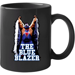 The Blue Blazer Owen Hart Wrestling 11 oz Mug The Blue Blazer Owen Hart Wrestling 11 oz Mug