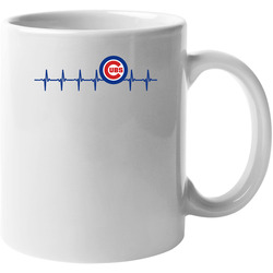 Cubs Heartbeat 2 11 oz Mug Cubs Heartbeat 2 11 oz Mug