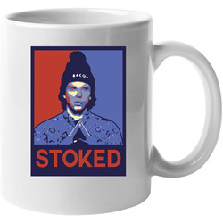 Chad Goes Deep Stoked Hope  Fan 11 oz Mug