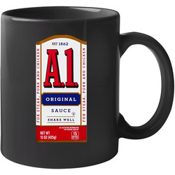 A1 Steak Sauce Halloween Costume 11 oz Mug A1 Steak Sauce Halloween Costume 11 oz Mug