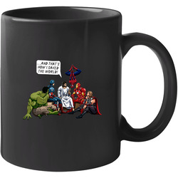 And That's How I Saved The World Jesus 11 oz Mug And That's How I Saved The World Jesus 11 oz Mug