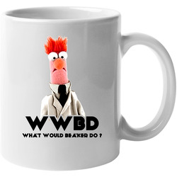 Beaker Muppets What Would Beaker Do 11 oz Mug Beaker Muppets What Would Beaker Do 11 oz Mug