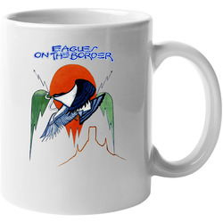 Tee Eagles On The Border Rock Metal Band Music White T-Shirt Size S - 6XL 11 oz Mug Tee Eagles On The Border Rock Metal Band Music White T-Shirt Size S - 6XL 11 oz Mug
