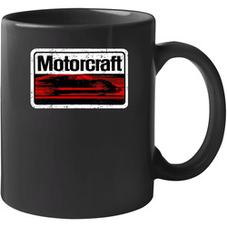 Ford Motorcraft Automobile Car Truck Motorcycle Auto Parts Cool Distressed Style Brand Logo Emblem 11 oz Mug Ford Motorcraft Automobile Car Truck Motorcycle Auto Parts Cool Distressed Style Brand Logo Emblem 11 oz Mug