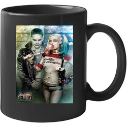 Joker And Harley Quinn The Happy Couple Suicide Squad Movie 11 oz Mug Joker And Harley Quinn The Happy Couple Suicide Squad Movie 11 oz Mug
