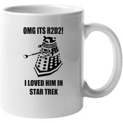 Star Wars Doctor Who Star Trek Dalek R2d2 Funny 11 oz Mug Star Wars Doctor Who Star Trek Dalek R2d2 Funny 11 oz Mug