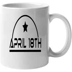 April 18th National Anal Fuck Day Jim Jefferies 11 oz Mug April 18th National Anal Fuck Day Jim Jefferies 11 oz Mug