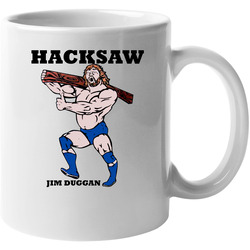 Hacksaw Jim Duggan Retro Wrestling 11 oz Mug Hacksaw Jim Duggan Retro Wrestling 11 oz Mug