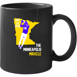 Stefon Diggs The Minneapolis Miracle Minnesota Football Team 11 oz Mug Stefon Diggs The Minneapolis Miracle Minnesota Football Team 11 oz Mug
