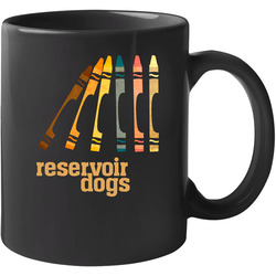 Reservoir Dogs Movie Wolf Orange Blue 11 oz Mug