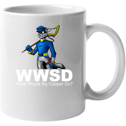 What Would Sly Cooper Do 11 oz Mug What Would Sly Cooper Do 11 oz Mug