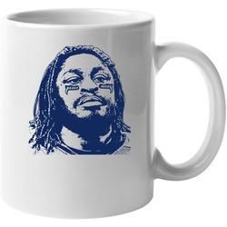 Beast Mode Marshawn Lynch Football Seattle Rb 11 oz Mug Beast Mode Marshawn Lynch Football Seattle Rb 11 oz Mug